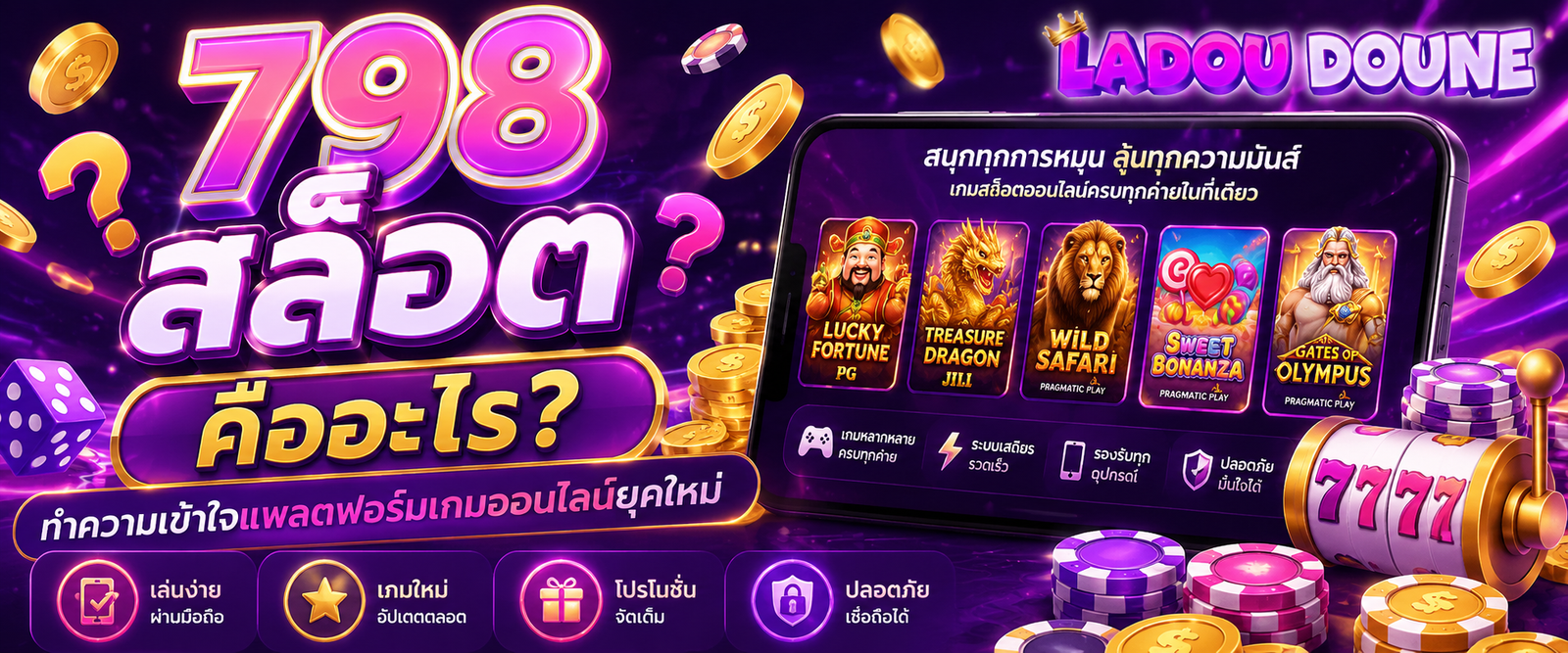 798 สล็อต คืออะไร ทำความเข้าใจแพลตฟอร์มเกมออนไลน์ยุคใหม่