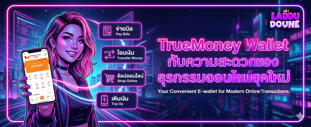 TrueMoney Wallet กับความสะดวกของธุรกรรมออนไลน์ยุคใหม่
