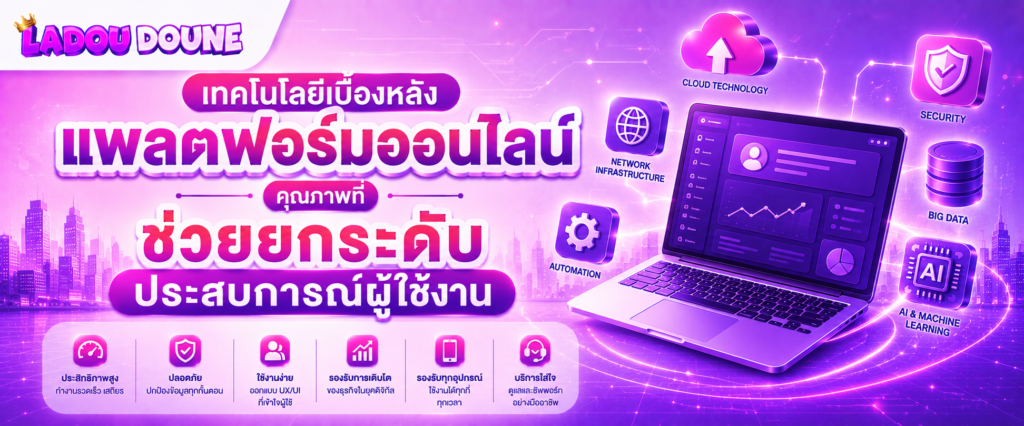 เทคโนโลยีเบื้องหลังแพลตฟอร์มออนไลน์คุณภาพที่ช่วยยกระดับประสบการณ์ผู้ใช้งาน (2)
