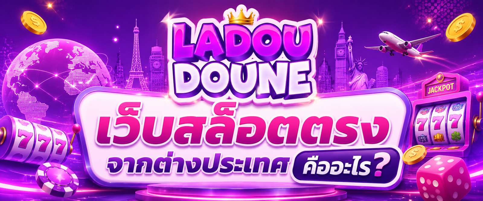 เว็บสล็อตตรงจากต่างประเทศ คืออะไร